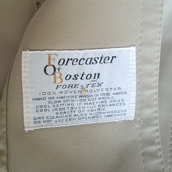 Vintage Camel Trench Coat - Picture 4 of 5